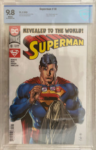 Superman #18 from DC Comics CBCS 9.8 FP